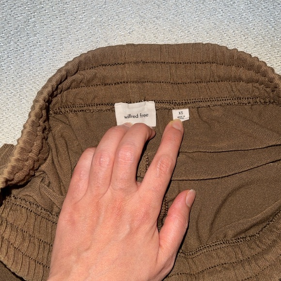 Aritzia Wilfred Free Lounge Pants (color: rustical brown) - Picture 8 of 8